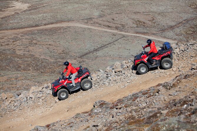 1 Hour ATV Quad Tour : Pick up from Reykjavik (2 persons per ATV) - From Reykjavik streets to open Icelandic country