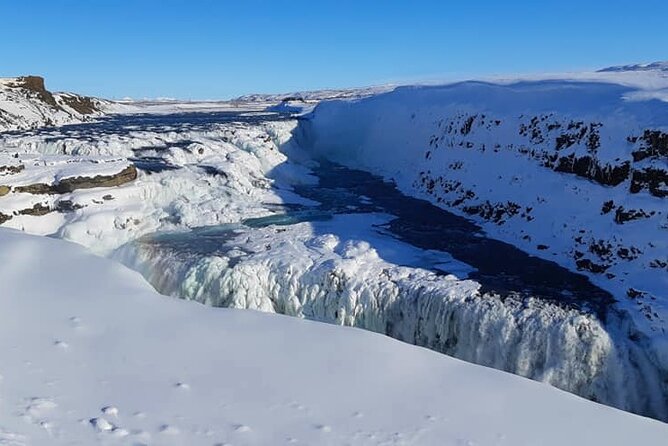 3-Day Golden Circle, South Coast & Ice Cave - Small Group Tour - Day three: lava fields, turf roofs, and glacial ice