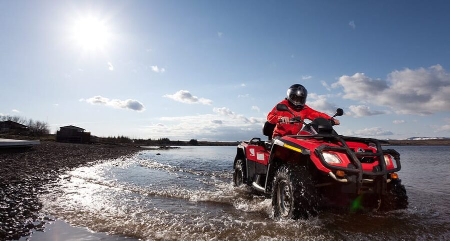 3-Hour Volcanic Springs ATV Adventure From Reykjavik - Leaving Reykjavik for the lava fields