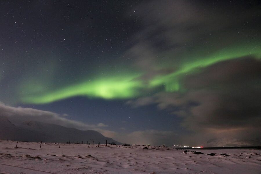 Akureyri: Hunt for the Northern Lights Photography Tour - Leaving Akureyri after dark