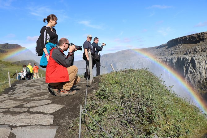 Akureyri North Iceland Waterfalls and Nature Baths Small Group Tour - Guides, group size, and the ride