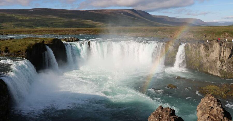 Akureyri Port: Lake Mývatn & Goðafoss Waterfall Day Trip - The fjord road from Akureyri Port