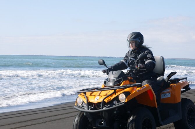 ATV - QUAD Adventure - Riding Iceland’s black-sand coast from Þorlákshöfn