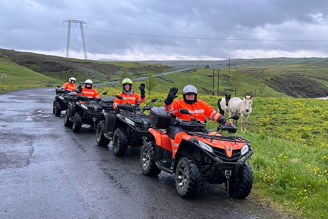 ATV Reykjavik Adventure and View - The stop at Lake Hafravatn