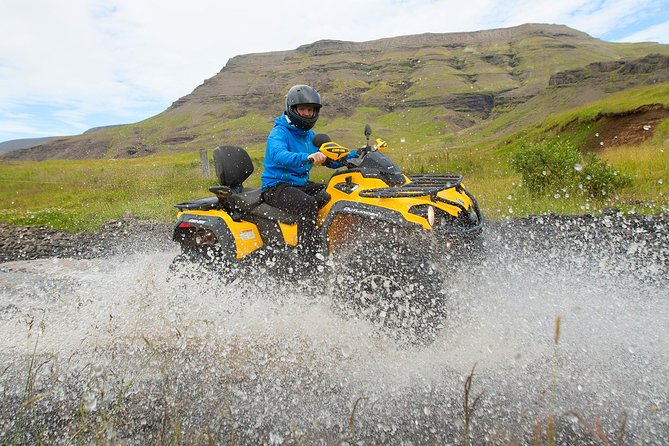 ATV & Whale Watching Full day adventure in Reykjavik - Getting ready for the ATV ride