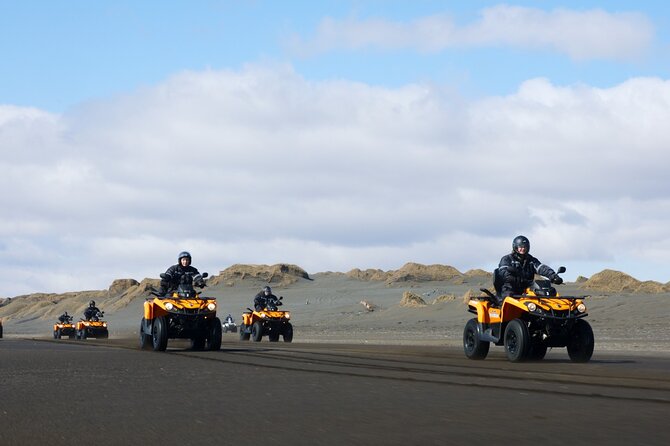 Black Beach ATV - QUAD Tour - Arriving on Iceland’s black sand