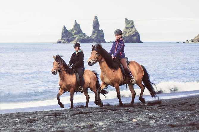 Black Sand Beach Horse Riding Tour from Vik - Guides who keep the ride relaxed