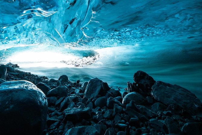 Blue Ice Cave Adventure - Riding the Super Jeep toward Breiðamerkurjökull