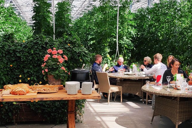Blue lagoon Premium and Private Golden circle tour - Fridheimar turns geothermal heat into lunch