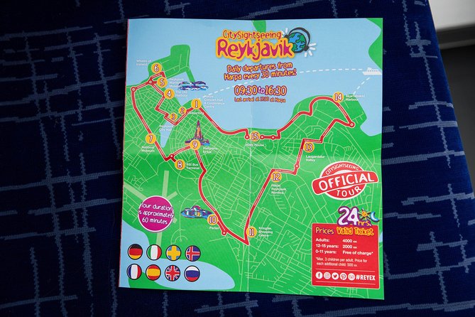City Sightseeing Reykjavik Hop-On Hop-Off Bus Tour: 24 or 48-Hour - Audio commentary, headphones, and the real onboard experience