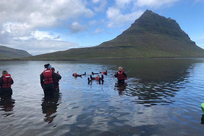 Classic Kayaking Adventure by Mt. Kirkjufell - About 70 minutes on the water beside Mt. Kirkjufell