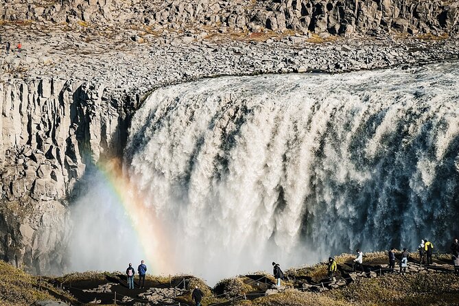 Cruise Tour Godafoss and Myvatn Lake and Dettifoss Small Group - Dimmuborgir turns old lava into strange shapes