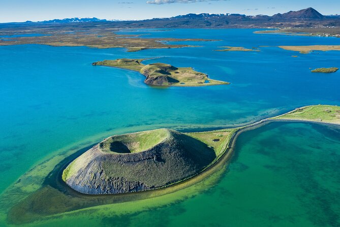 Diamond Circle Myvatn Waterfalls, and Husavik from Akureyri Tour - Goðafoss begins the day with easy drama