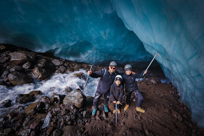 Early Bird Ice Cave with 3 Professional Photos - The glacier walk is part of the adventure