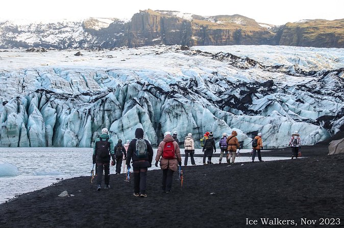 Easy Hike on Sólheimajökull Glacier - Two hours among crevasses, moulins, and ash
