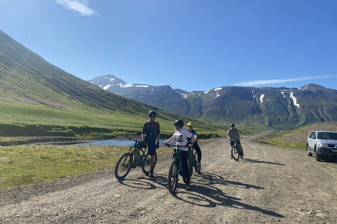 Electric Mountain biking tour in North Iceland - Small group size and the pace of the ride