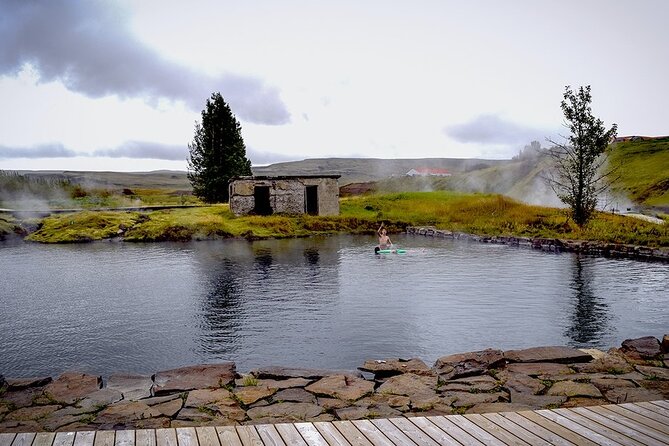 Fludir Secret Lagoon Admission Ticket Only - The warm pool at 38 to 40 C