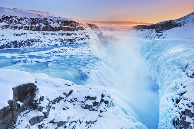 Fontana Geothermal Spa and Golden Circle Tour From Reykjavik - Gullfoss, the waterfall with real force