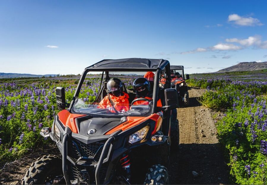 From Geysir: Geysir Buggy Adventure - Getting ready for a two-seat buggy