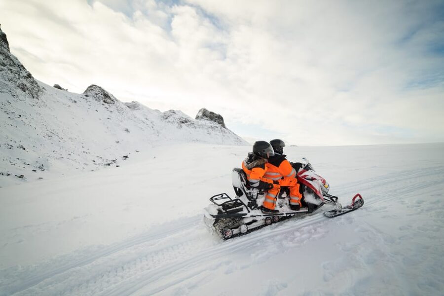 From Geysir: Snowmobile Adventure on Langjökull Glacier - The 50-minute super-truck ride to the glacier