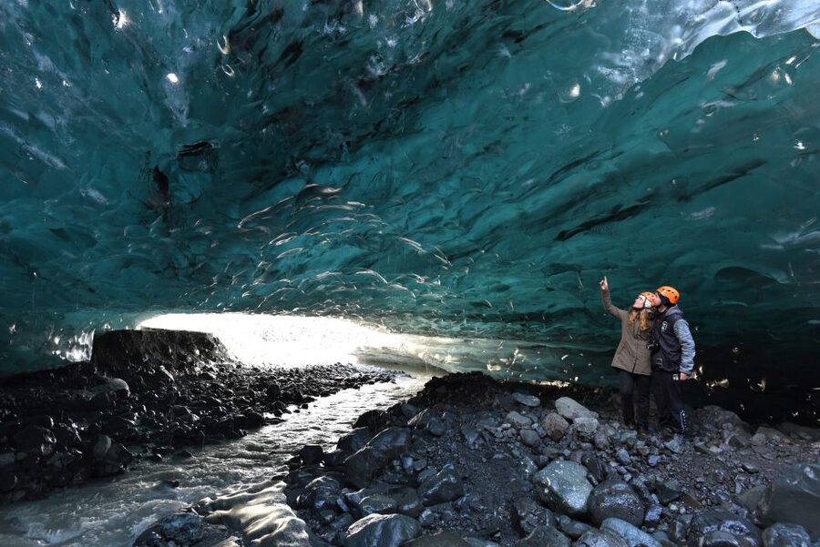 From Jökulsárlón: Crystal Blue Ice Cave Super Jeep Tour - Inside the cave for about 30 to 45 minutes