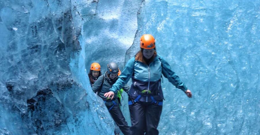From Jökulsárlón: Ice Cave and Glacier Exploration Tour - Guides who make the difference