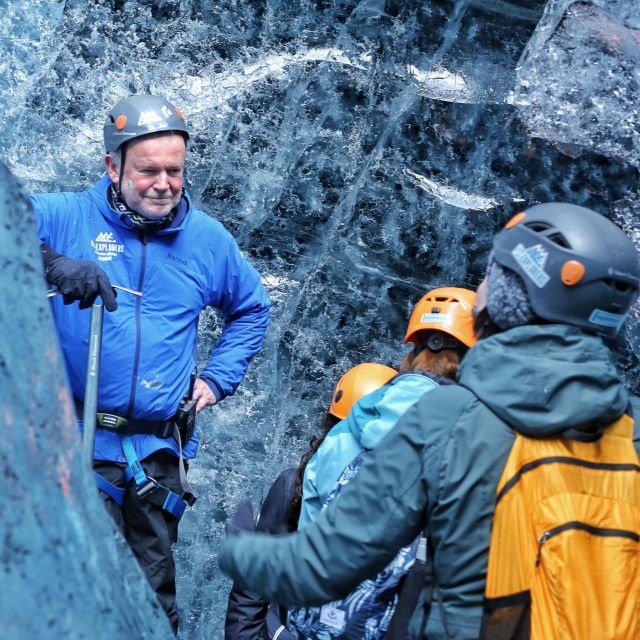 From Jökulsárlón: Ice Cave and Glacier Exploration Tour - Meeting the white super-jeeps at Jökulsárlón