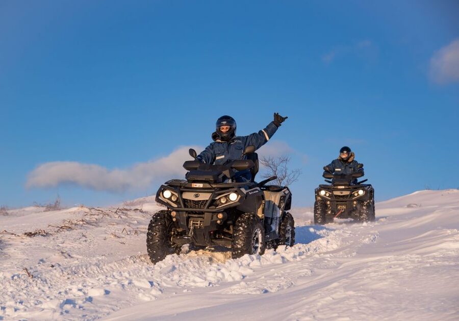 From Reykjavik: ATV Ride and Blue Lagoon Tour with Transfer - Morning pickup around Reykjavik