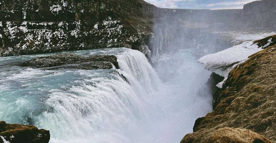 From Reykjavik: Classic Golden Circle Full Day Tour - Faxi waterfall offers a close look at Icelandic water