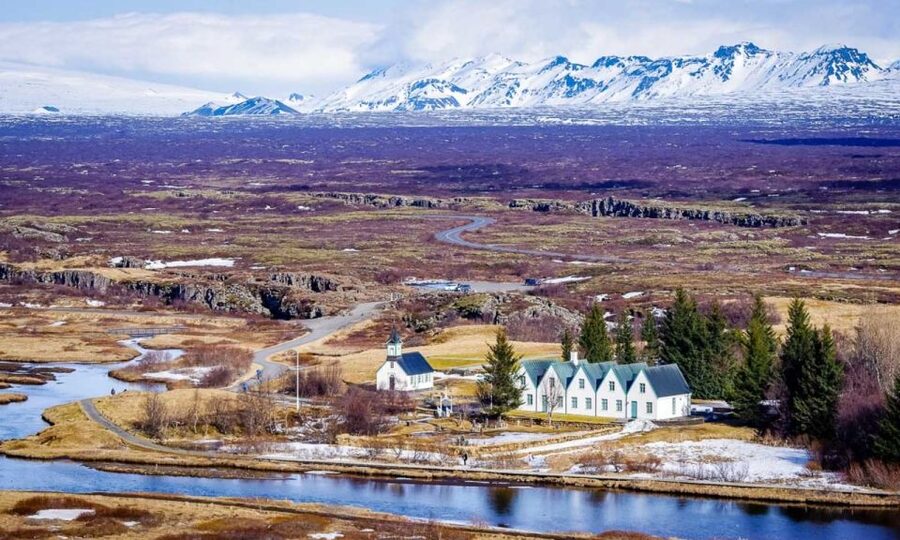 From Reykjavik: Full Day Whale Watching & Golden Circle Tour - Gullfoss, where glacial water takes over