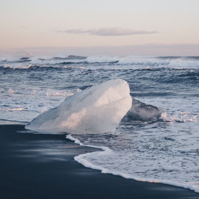 From Reykjavik: Glacier Lagoon Boat Ride, Diamond Beach Tour - Starting in Reykjavik before sunrise