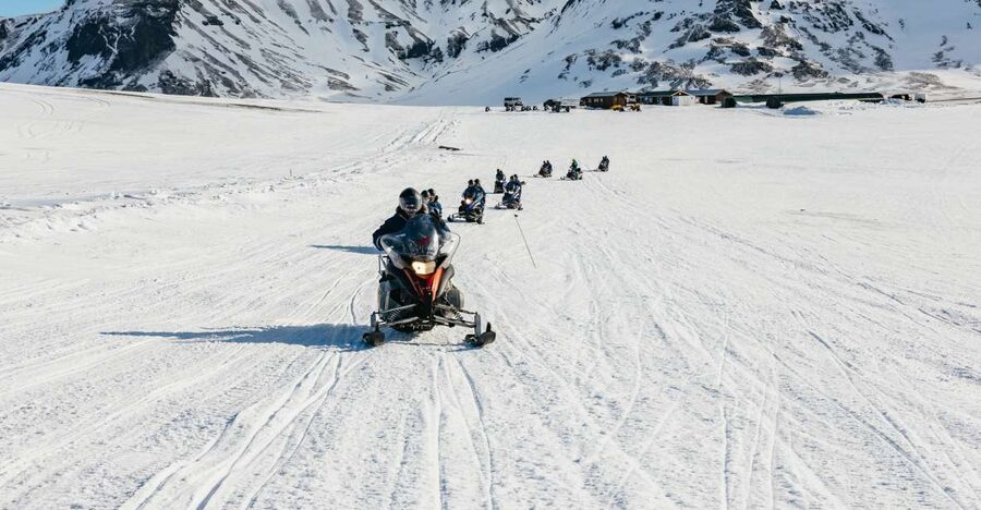 From Reykjavik: Golden Circle and Glacier Snowmobiling - Geysir: Wait for Strokkur to Blow