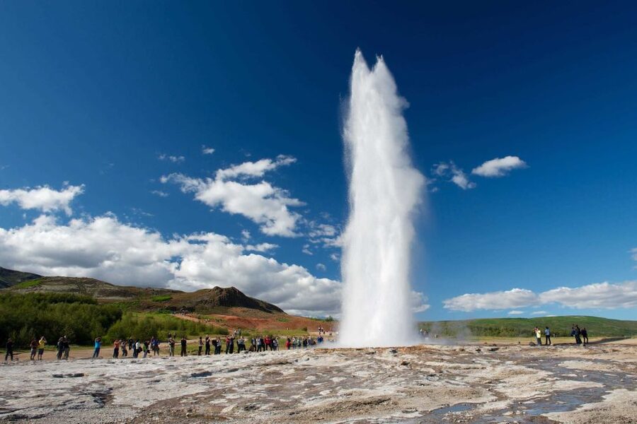 From Reykjavik: Golden Circle and Secret Lagoon Day Trip - Leaving Reykjavik by coach