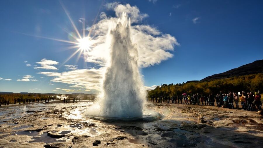 From Reykjavik: Golden Circle & Secret Lagoon Guided Tour - The Secret Lagoon gives the day a softer finish
