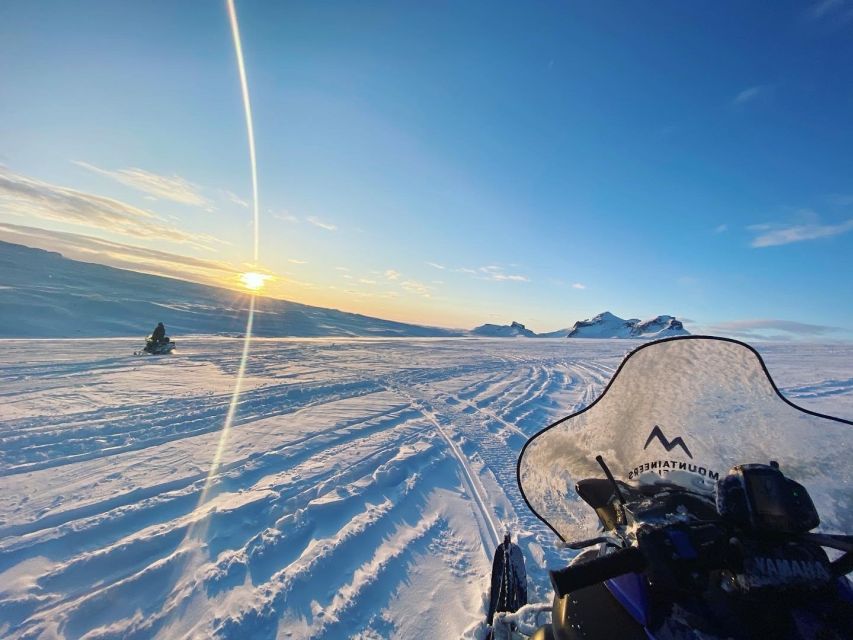 From Reykjavik: Golden Circle Super Jeep & Snowmobiling Tour - Geysir, with boiling mud and sudden bursts of water