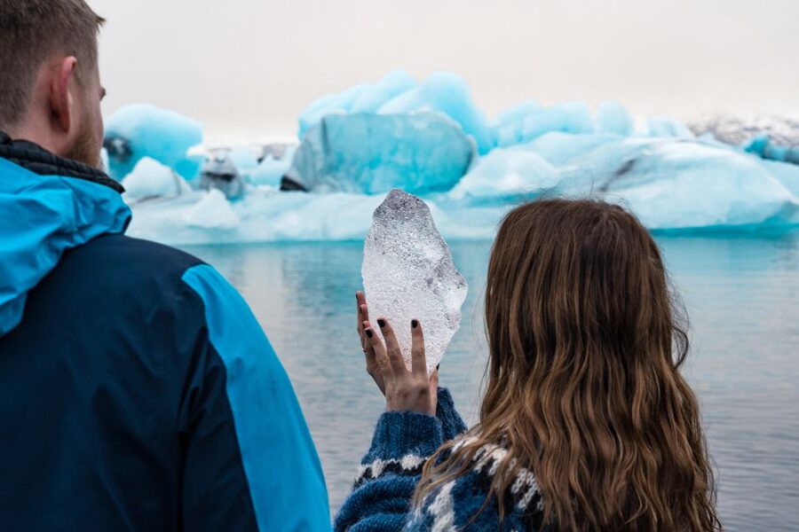 From Reykjavik: Jökulsárlón Glacier Lagoon and Diamond Beach - Diamond Beach and the black sand coast