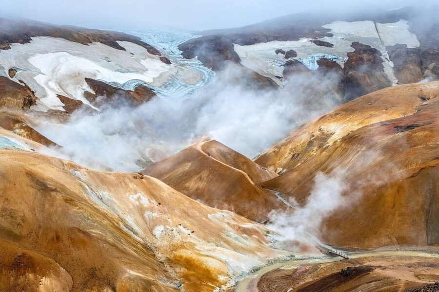 From Reykjavik: Kerlingarfjöll Hiking Day Tour - Gullfoss gives you a useful first break