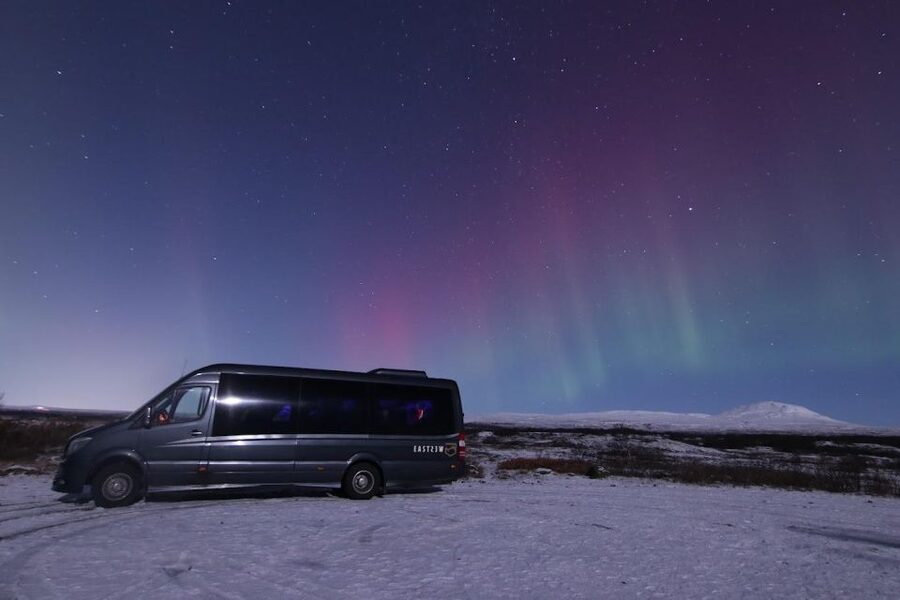 From Reykjavik: Northern Lights Tour with Hot Cocoa & Photos - The real risk: weather and solar activity