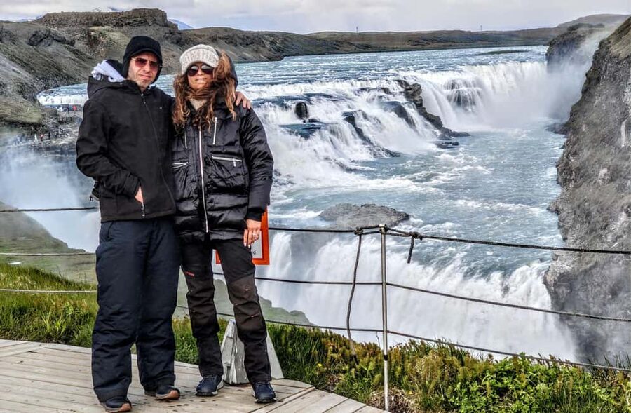 From Reykjavik: Private Golden Circle Tour in Iceland - Brúarfoss brings a quieter shade of blue