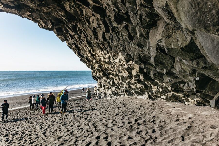 From Reykjavik: South Coast & Glacier Hike - Reynisfjara: black sand, basalt and dangerous waves