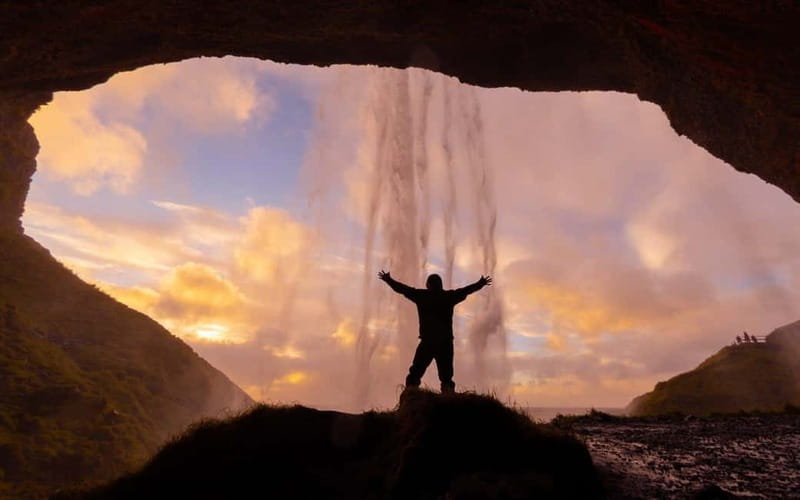 From Reykjavik: South Coast Guided Group Adventure - Skógafoss and the treasure behind the water