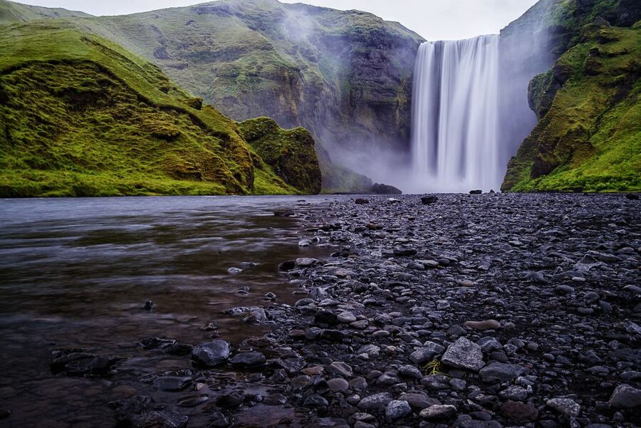 From Reykjavik: South Coast Small-Group Tour - Skógafoss gives you the first big spectacle