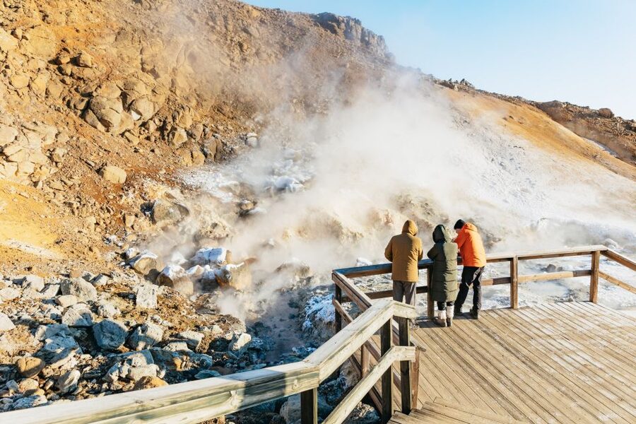 From Reykjavík: Volcanoes and Blue Lagoon Day Trip - Fresh lava is the star of the Reykjanes Peninsula