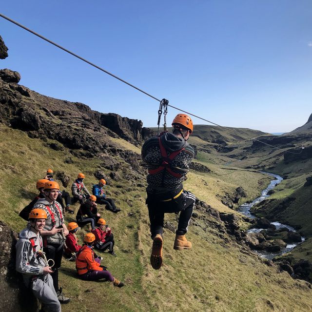 From Vík: Zipline and Hiking Adventure Tour - What to wear for 3 kilometers of rough ground