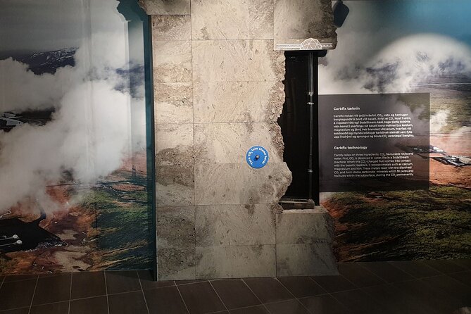 Geothermal Energy Exhibition Entry Ticket - Outdoor decks, pipes, tanks, and cooling towers