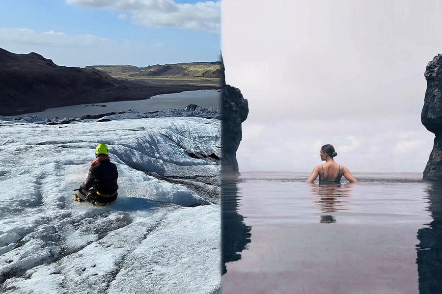 Glacier Hike, South Coast Iceland, Black Beach & Sky Lagoon - Leaving Reykjavík for Iceland’s South Coast