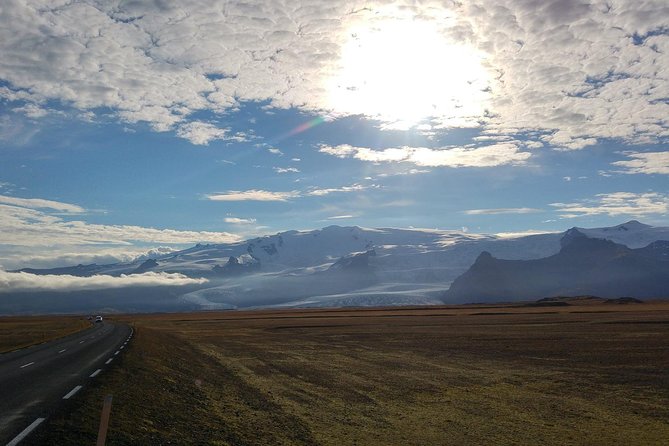 Glacier Lagoon, Diamond Beach, Black Sand Beaches and Waterfalls - Reynisfjara: striking rock and dangerous water