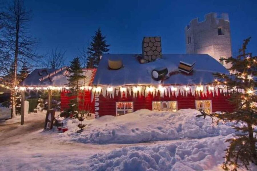 Goðafoss Waterfall, Santa Claus House and Forest Lagoon - Forest Lagoon is the warm finish