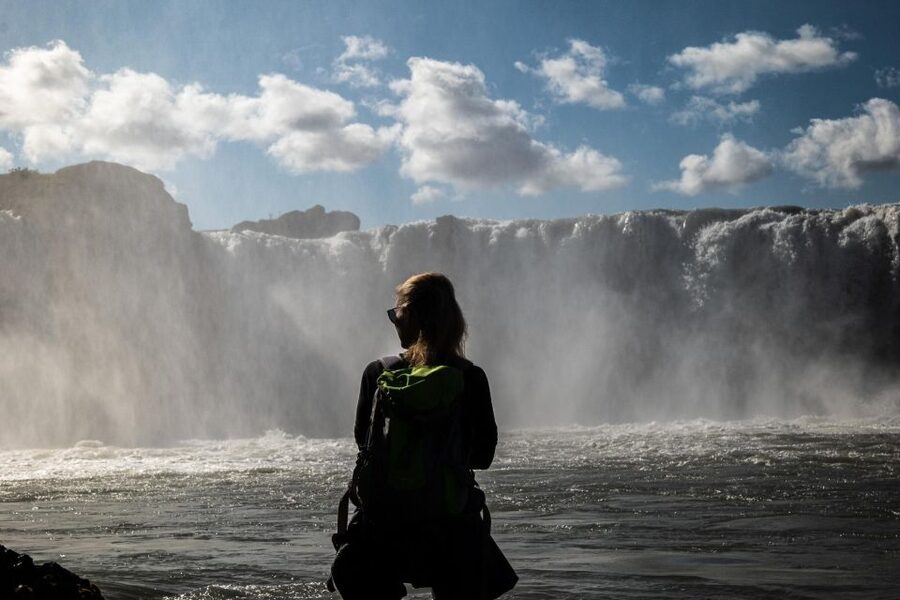 Goðafoss Waterfall Tour from Akureyri Port - The 45-minute ride through Eyjafjörður