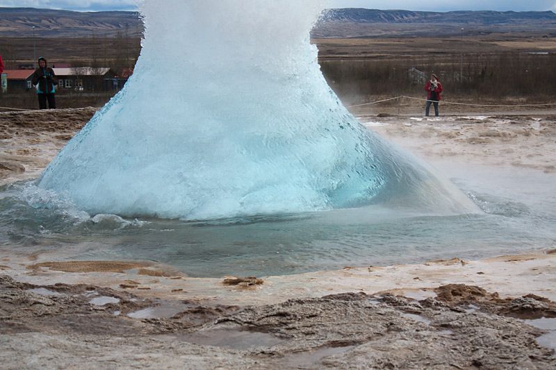 Golden Circle and ATV: Full-Day Combo Tour from Reykjavík - Geysir and the Strokkur eruptions